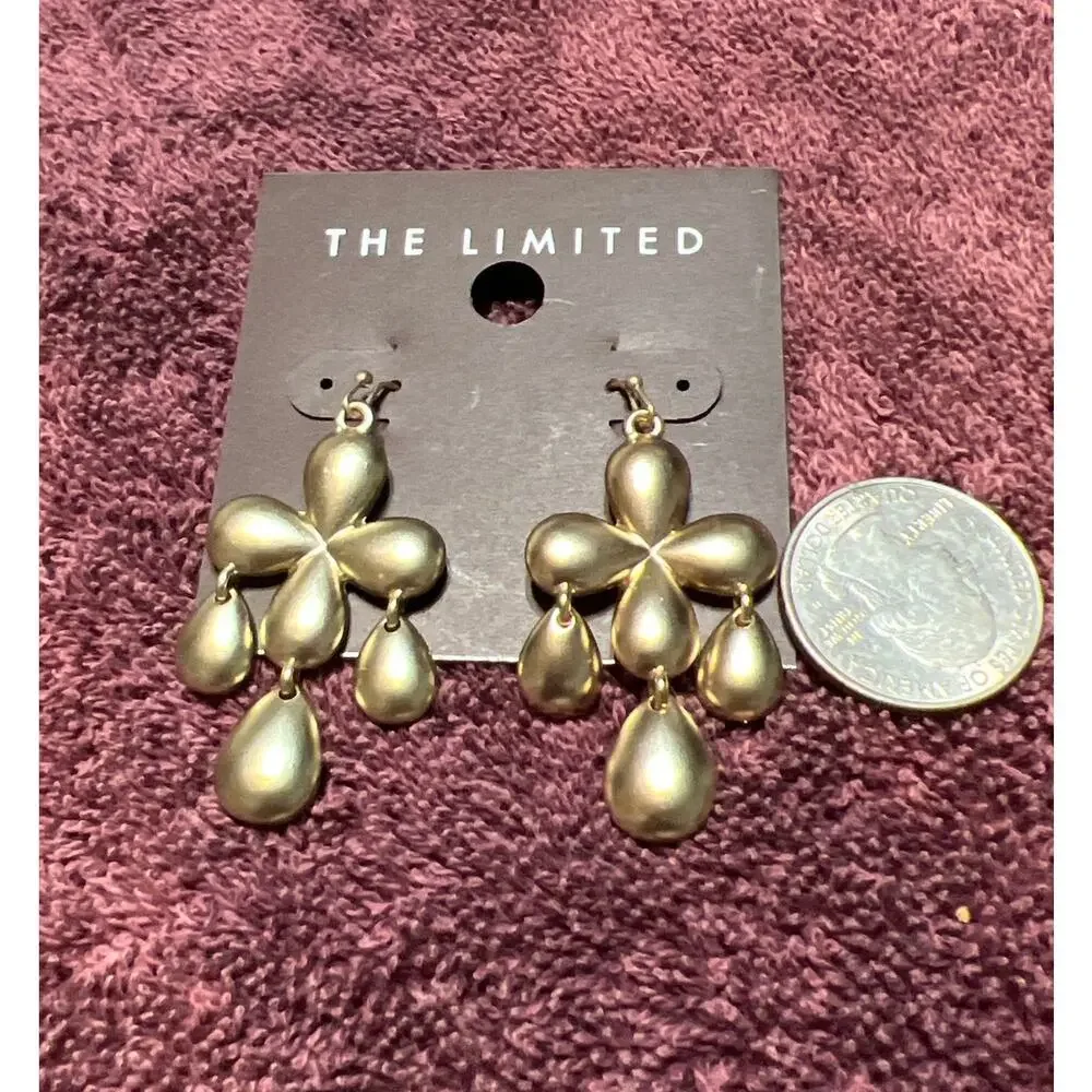 The Limited Dangle Gold Tone Earrings